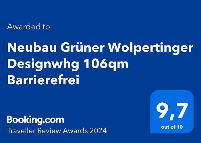 شقة Neubau Gruener Wolpertinger Designwhg 106qm Barrierefrei يبريتيبرون أم تشيمسي