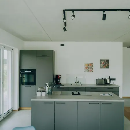 Neubau Gruener Wolpertinger Designwhg 106qm Barrierefrei Breitbrunn am Chiemsee
