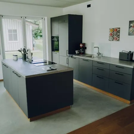 Neubau Gruener Wolpertinger Designwhg 106qm Barrierefrei Διαμέρισμα Breitbrunn am Chiemsee