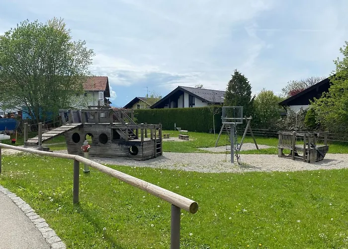 Apartmán Neubau Gruener Wolpertinger Designwhg 106qm Barrierefrei Breitbrunn am Chiemsee